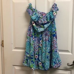 Lilly Pulitzer Strapless Dress